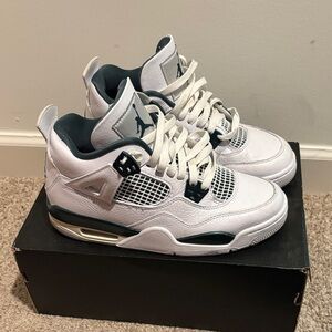 White and Black Sneakers